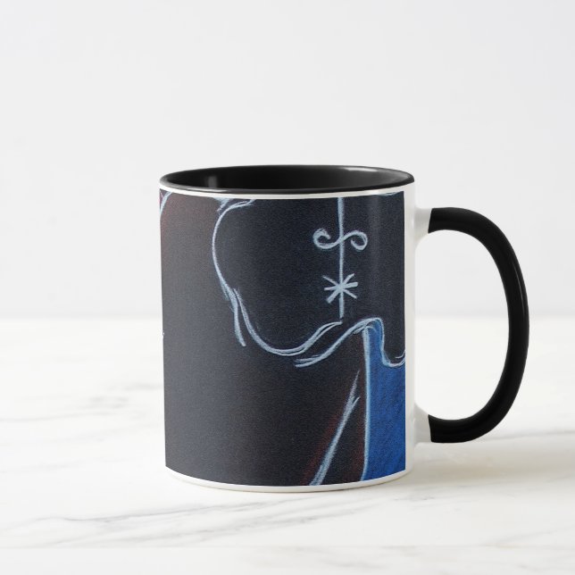 Afrikanischer Mond VI Tasse (Rechts)