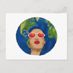 afrikanischer Muttertag Postkarte