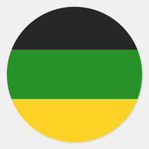 Afrikanischer Nationalkongress ANC Südafrika Runder Aufkleber