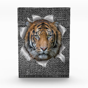Afrikanischer oder indischer Wildlife Joke Fotoblock