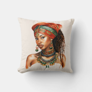 Afrikanischer oder Kwanzaa-Throw-Pillow Kissen