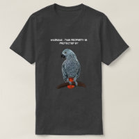 Afrikanischer Papagei-T - Shirt