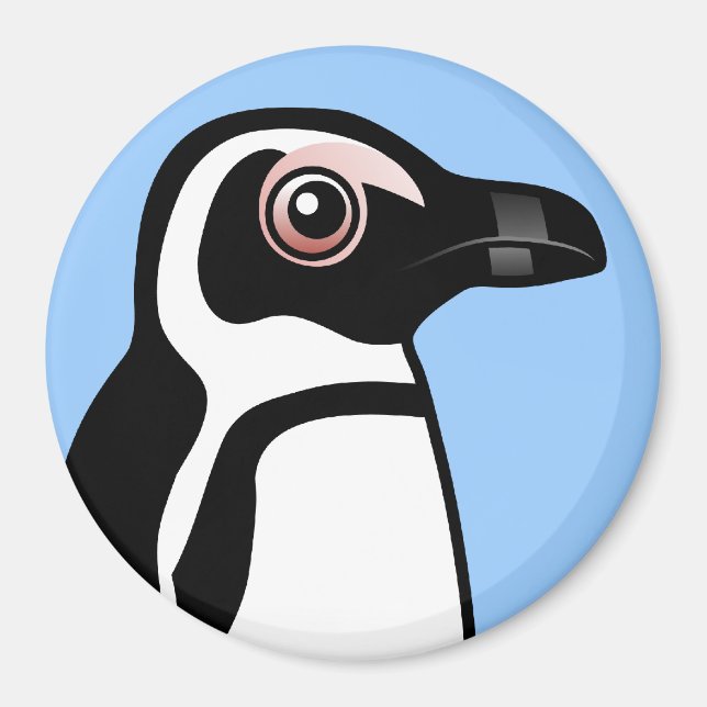 Afrikanischer Pinguin Magnet (Vorne)