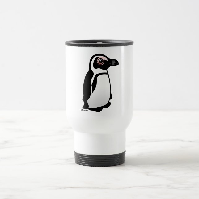 Afrikanischer Pinguin Reisebecher (Mittel)