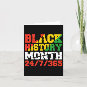 Afrikanischer Pride Juneteenth Schwarze Geschichte Karte