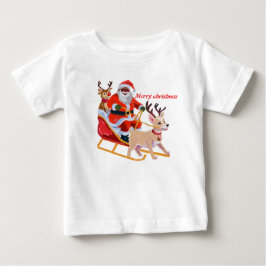 Afrikanischer Santa Baby T-shirt