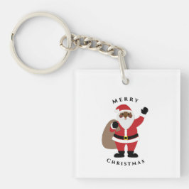 Afrikanischer Santa Schlüsselanhänger