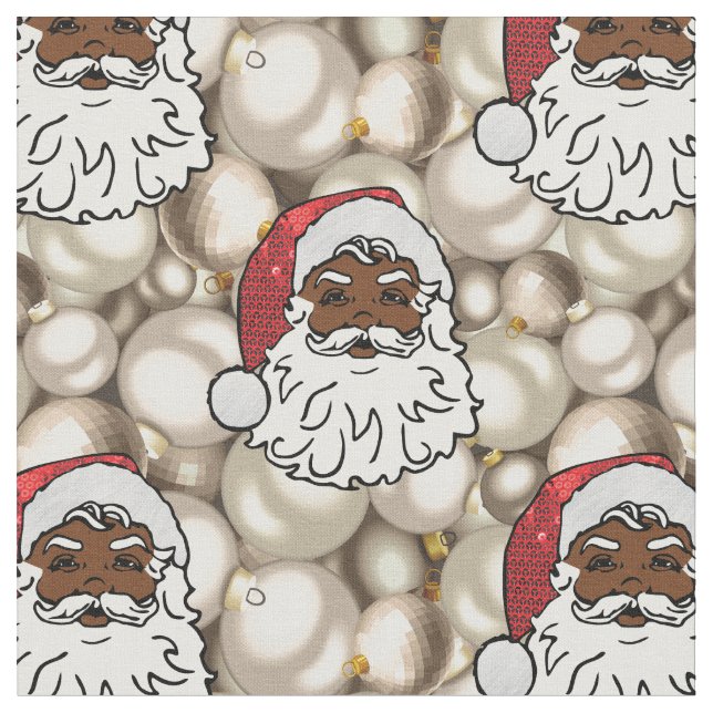 afrikanischer Santa-Stoff Stoff (Nahaufnahme)