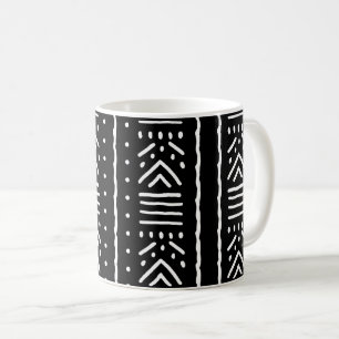 Afrikanischer Schlammstoff-Design-Trinkbecher Kaffeetasse
