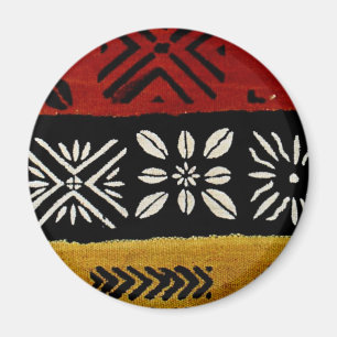 Afrikanischer Schlammstoff-Druckmagnet Magnet