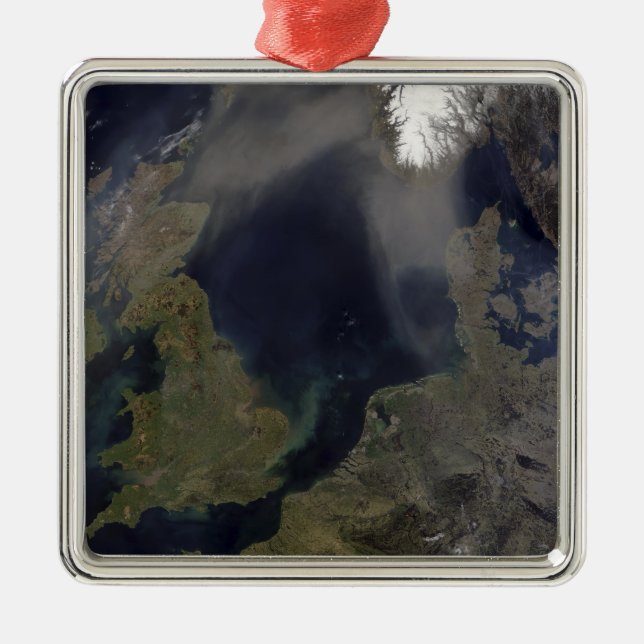 Afrikanischer Staub weht über Schottland Ornament Aus Metall (Vorne)