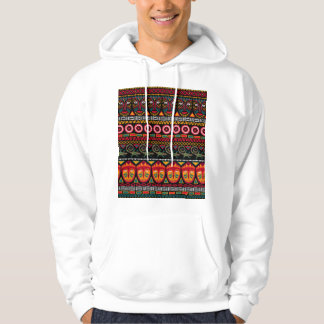 Afrikanischer Stil: Dekoratives Muster Delight. Hoodie
