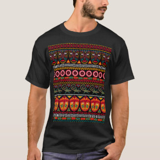 Afrikanischer Stil: Dekoratives Muster Delight. T-Shirt
