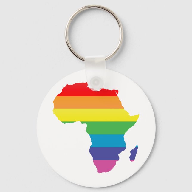 afrikanischer Stolz. Schlüsselanhänger (Vorderseite)