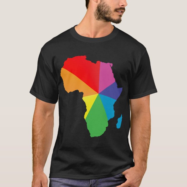 afrikanischer Stolz. T-Shirt (Vorderseite)