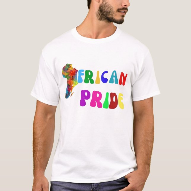 Afrikanischer Stolz T-Shirt (Vorderseite)