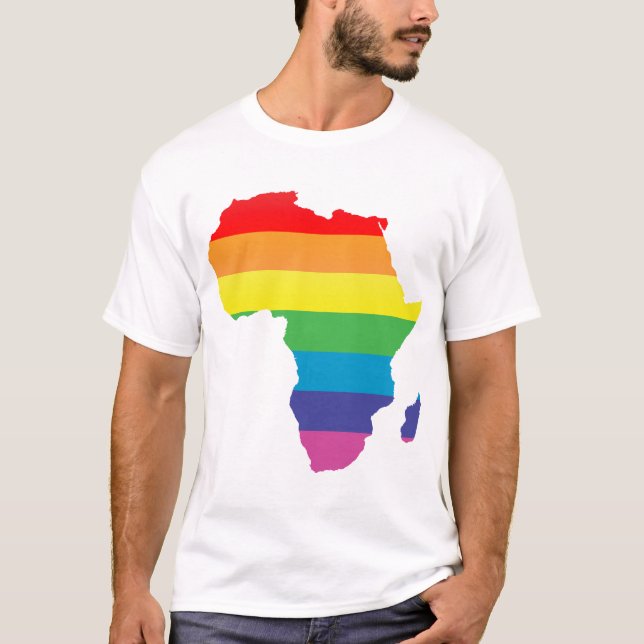 afrikanischer Stolz. T-Shirt (Vorderseite)