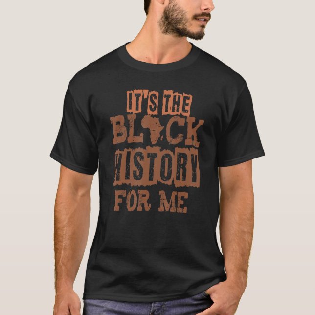 Afrikanischer Stolz war für mich eine schwarze Ges T-Shirt (Vorderseite)