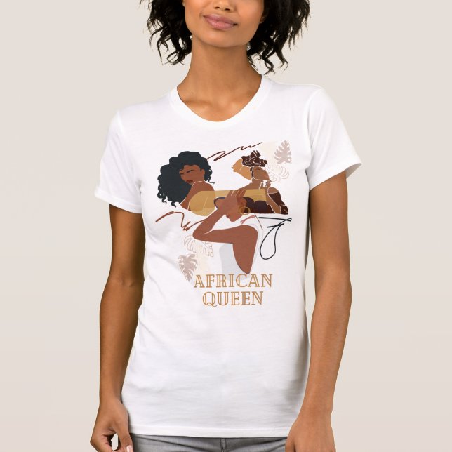 afrikanischer T - Shirt (Vorderseite)