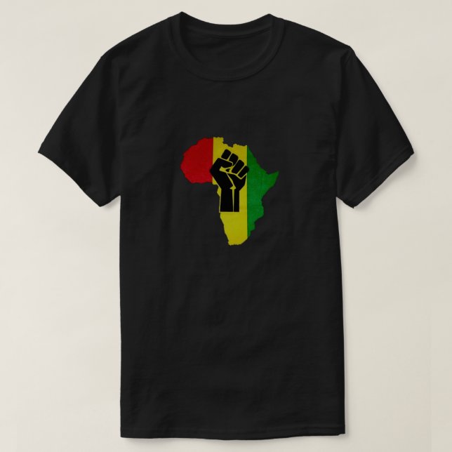 Afrikanischer T - Shirt (Design vorne)