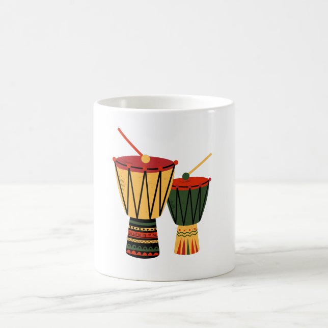 Afrikanischer Tam-Tam Kaffeetasse (Mittel)
