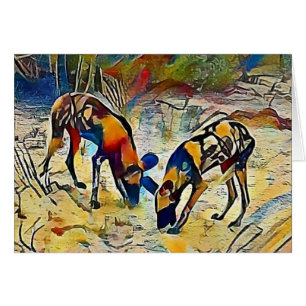 Afrikanischer wilder Hund