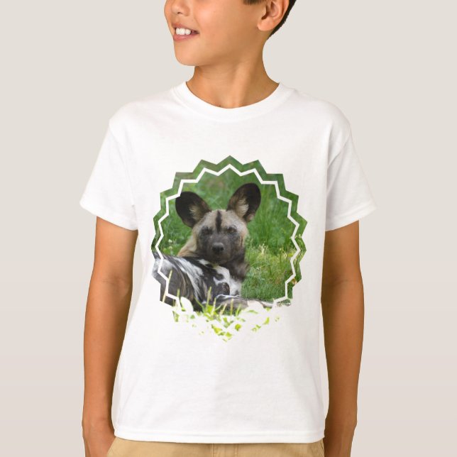 Afrikanischer wilder Hundejugend-T - Shirt (Vorderseite)