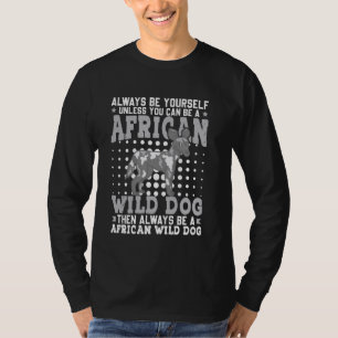 Afrikanischer Wildhund Funny Painted Animals T-Shirt