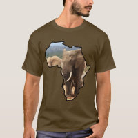 Afrikanischer Wildtierkontinent Elephant Bull