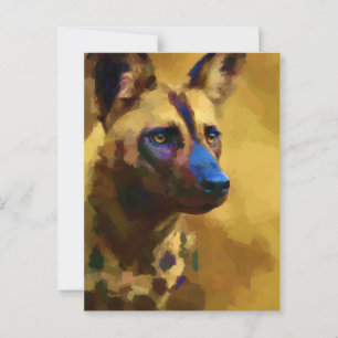 Afrikanischer Wunderhund Postkarte