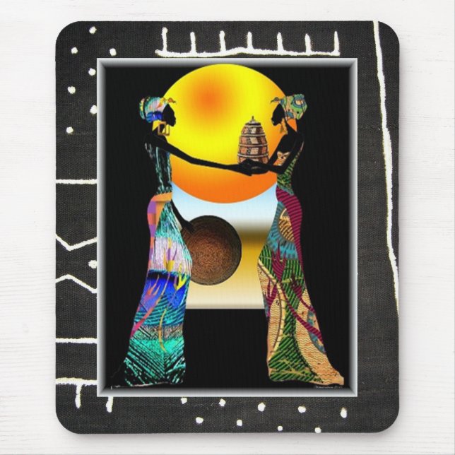 Afrikanisches Angebot Mousepad (Vorne)