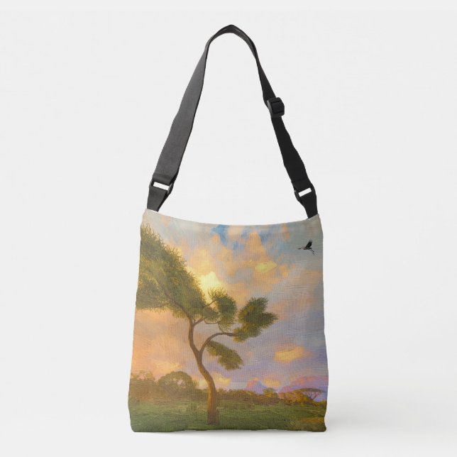 Afrikanisches Bild für Tote Tasche (Vorderseite)