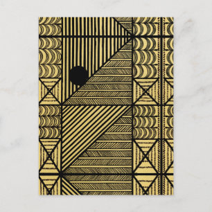 Afrikanisches Design #12 @ Stylnic Postkarte