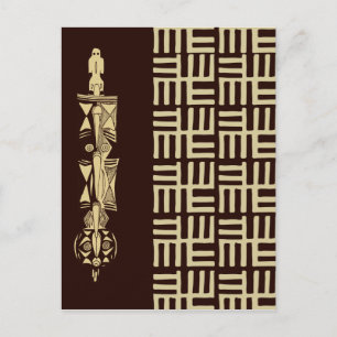 Afrikanisches Design #1 @ Stylnic Postkarte