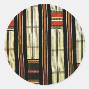 Afrikanisches Design #6 @ Stylnic Runder Aufkleber