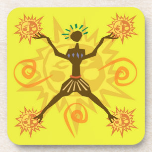 Afrikanisches Design Untersetzer