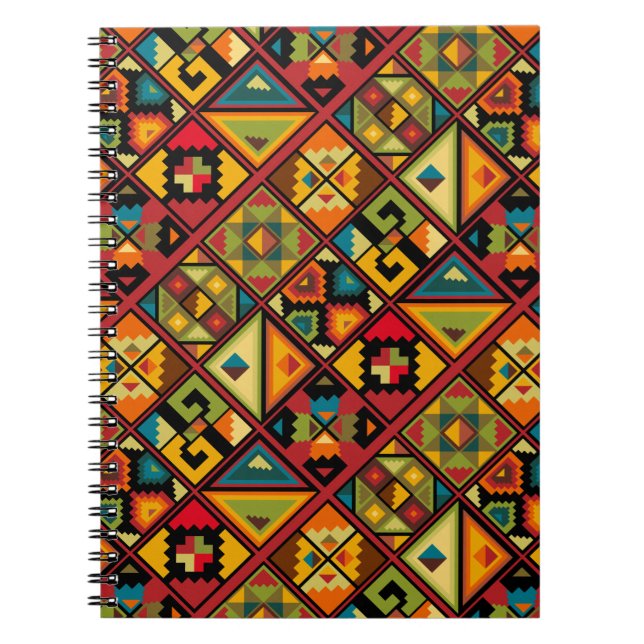 Afrikanisches Digitalpapier Notizblock (Vorderseite)