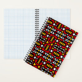 afrikanisches Druckgerät Notizbuch