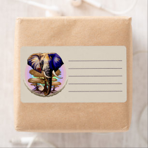 Afrikanisches Elephant Surreal Portrait