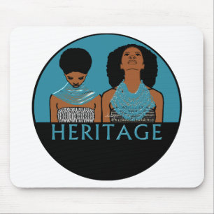 AFRIKANISCHES Erbe Mousepad