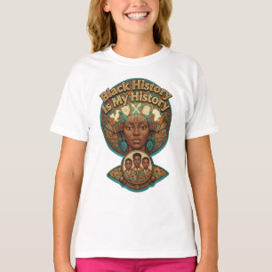 Afrikanisches Erbe Schwarze Geschichte ist meine G T-Shirt