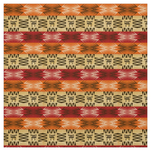 afrikanisches ethnisches Muster Stoff (Muster)