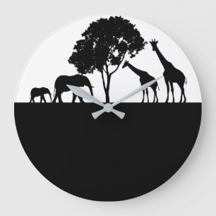 Afrikanisches fantastisches Geschenk der Wanduhr