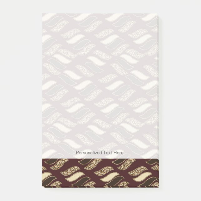 Afrikanisches Gepardhautmuster 2 Post-it Klebezettel (Vorderseite)