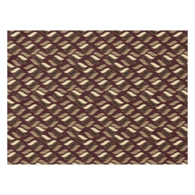 Afrikanisches Gepardhautmuster 2 Tischdecke (Vorderseite (Horizontal))
