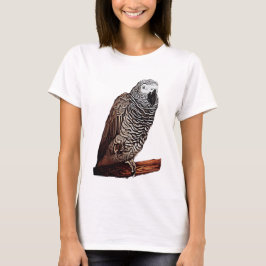 Afrikanisches Grau-Papagei T-Shirt