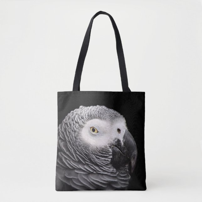 Afrikanisches Grau-Papagei Tasche (Vorderseite)