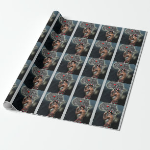 Afrikanisches Groove-Ding Geschenkpapier