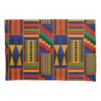 Afrikanisches Kente-Stofftuch-Muster Kissenbezug