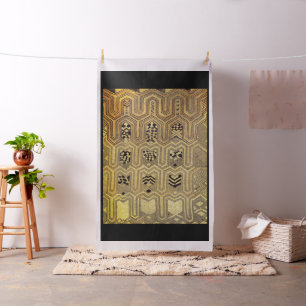 Afrikanisches Kuba-Stoff-Inspiriertes Stoffdesign Stoff
